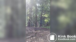 Nackig im Wald wixxen