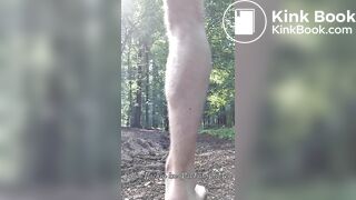 Nackig im Wald wixxen