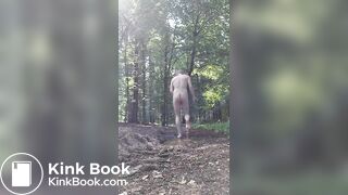 Nackig im Wald wixxen