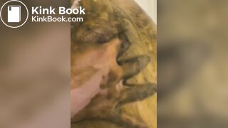 Smearing piss, shit and sweaty