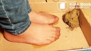 she wants these small nylon socks full of dog shit