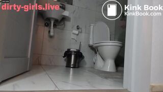 European teen first time with poo and vomit