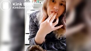 Punk Chick getting messy