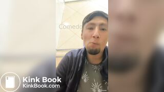 guy eats shit from toilet