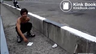 Shitting Over On The Bridge