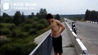 Shitting Over On The Bridge