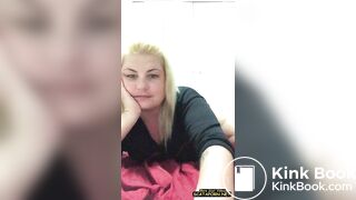She Eats Her Shit From A Diaper