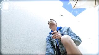 Smearing his Shit