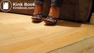 pantyhose high heels asian feet 2