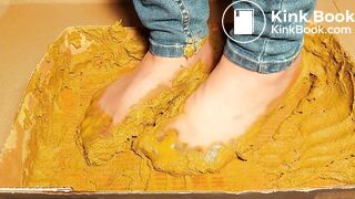 the shit of 4 very sick big dogs in nylon part 2