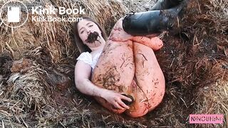 French Scat in a MANURE pile????43#