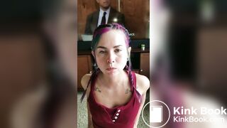 She eats his shit