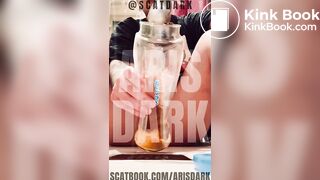 Shitty milkshake @scatdark