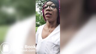 UniQueen21 Uni Ella smearing dog's shit