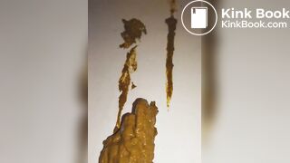 Pissing and shitting for my future toilet slave