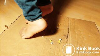 Pantyhose Asian Bitch Crush Cigarette