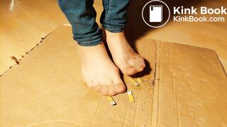 Pantyhose Asian Bitch Crush Cigarette