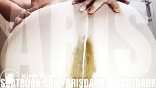 Shitty white stockings @scatdark