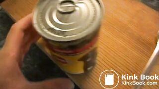 Slave eating dog food