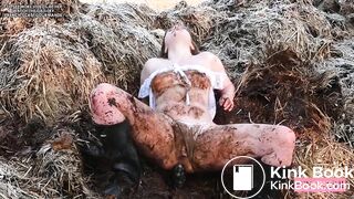 French Scat in a MANURE pile????44#