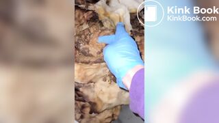 Porta potty scat slut