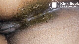 Sleep gf dirty asshole ready for cleaning