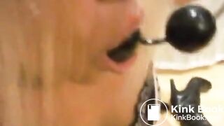 Anal beads and shit eating - BlondeGirl