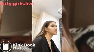 Crazy young russian girl drink piss and eat poo sw