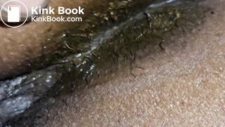 Sleep gf dirty butthole spread for cleaning