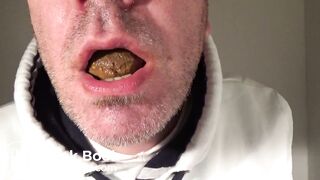 guy with turd in his mouth HD