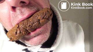 guy with turd in his mouth HD