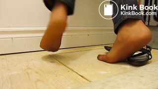 pantyhose high heels asian feet