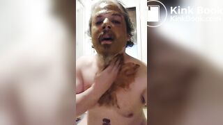 Horny scat session