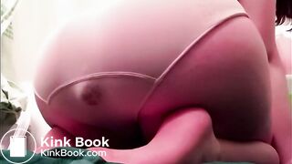 Just a girl pooping her panties