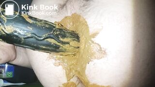 Hot dirty anal dildo