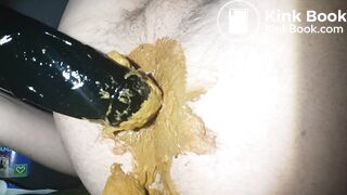 Hot dirty anal dildo