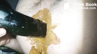 Hot dirty anal dildo