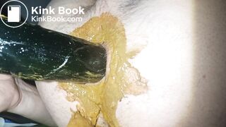 Hot dirty anal dildo