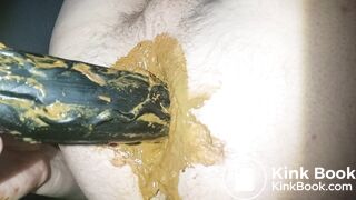 Hot dirty anal dildo