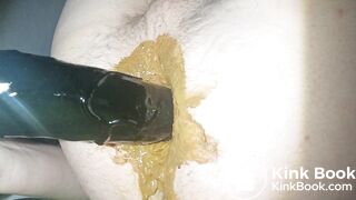 Hot dirty anal dildo