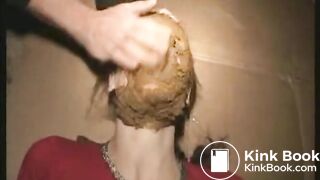 Scat teen gets mouth full