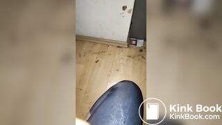 Hose voll mit hundescheise