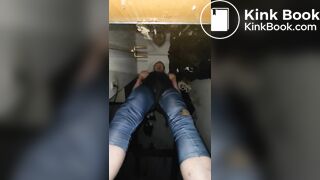 Hose voll mit hundescheise