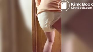 ABDL boy loudy shits his diaper