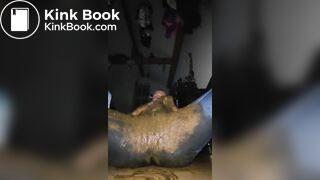 Shiting in pants and eat the dogshit