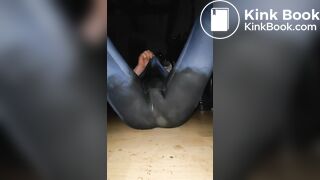 Shiting in pants and eat the dogshit