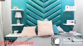 Petite teen girl do enema and play with shit