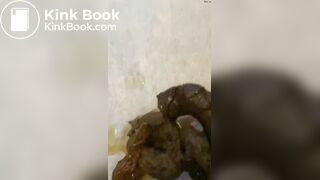 Cutie Pooping With Creamy Shit