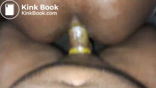 Scat Dark-skinned ebony slut love's deep RAW ANAL