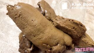 Thick Shit Stretches Out My Little Asshole